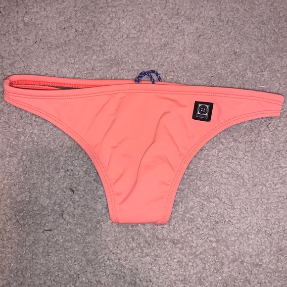 Jolyn Tie Coral Swim Bottom - Picture 1 of 4